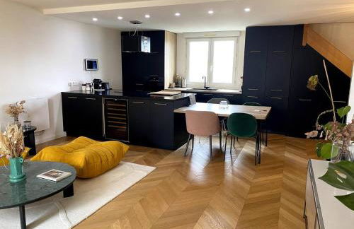 Superbe duplex centre de lyon- rooftop et parking - Photo 3