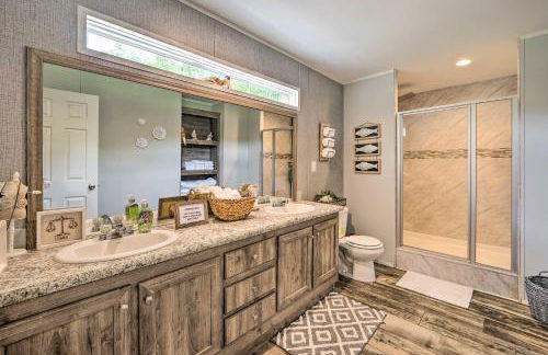 Updated Tuskahoma Cabin with Fire Pit and Deck! - Foto 16