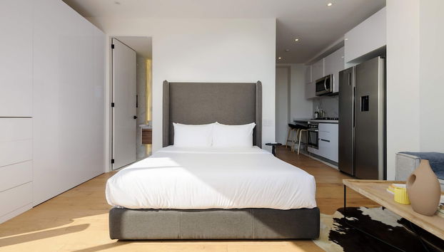 w Grandiose Loft w Perfect View in Roma Norte - Foto 2, Habitación