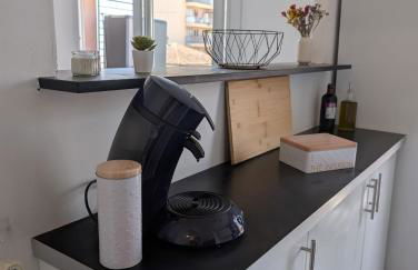 3 pièces proche gare - clim, accès plage à pied - Foto 8