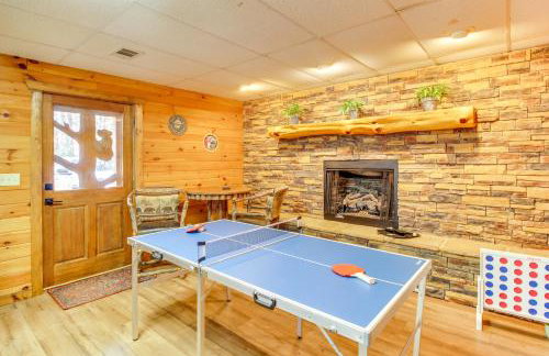 Secluded Cherry Log Cabin with Hot Tub and Swings! - Photo 16
