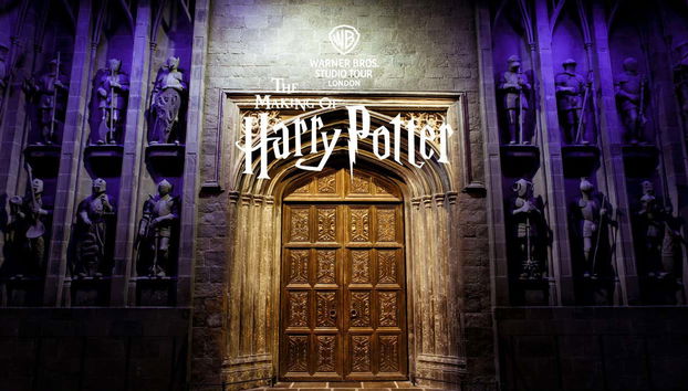 Excursão de trem aos estúdios do Harry Potter - Foto 4, Entrada do Grande Salão de Jantar dos estúdios do Harry Potter