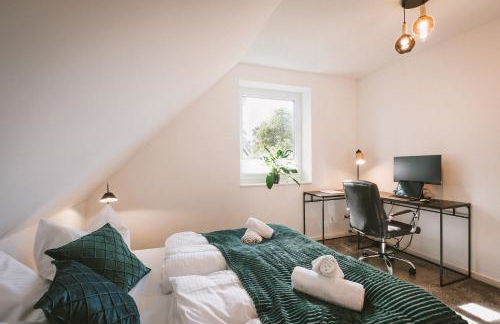 Modernes Neubau-Haus Lübeck - Garten, Terrasse, Parkplatz - Foto 9