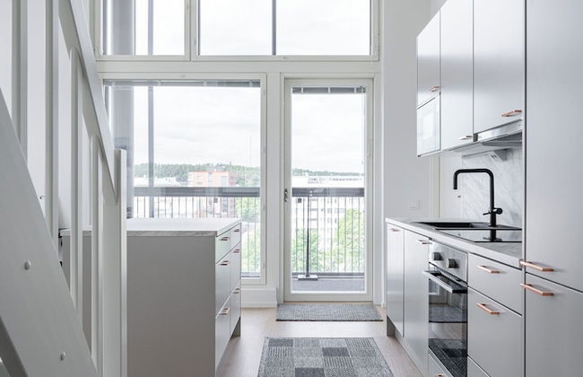 3BR Modern Loft Penthouse with Sauna & Parking - Foto 5