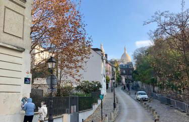Rare appartement d'architecte en haut de Montmartre - Foto 1