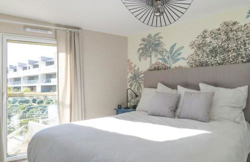 SPLENDIDE APPARTEMENT NICE BLUE PEARL TOUT CONFORT VUE MER PANORAMIQUE - Foto 16