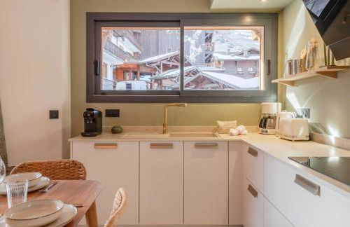 Morzine au pied des pistes, 3 pièces modernes, balcon, parking, wifi - FR-1-754-107 - Foto 6