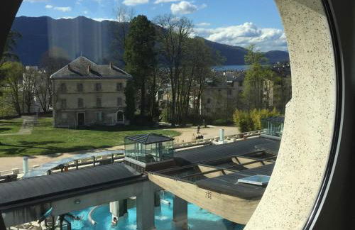 Studio calme avec balcon et parking au cœur d'Aix-les-Bains - FR-1-555-93 - Foto 11