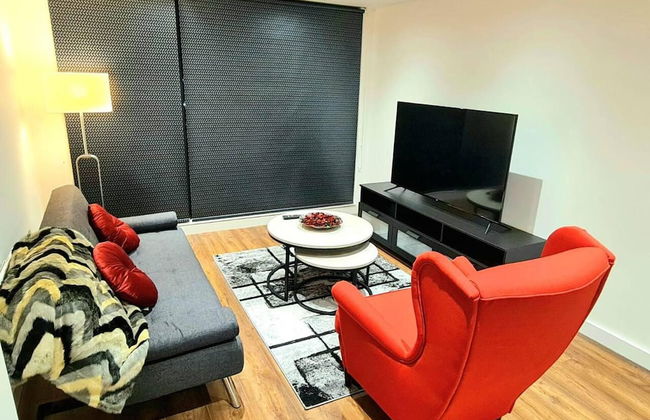 1-bedroom Aprt in Salford- Freeparking- Sleeps3 - Foto 12