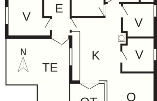 8 Person Holiday Home in Nysted - Foto 2