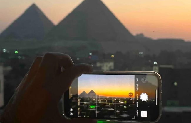 Pharaoh pyramids view - Foto 26