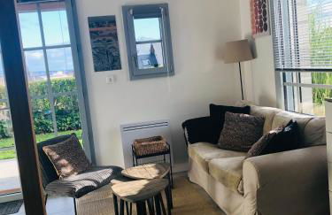 Bel Air Studios-Terrasse couverte-Jardinet-Vue Pont de Normandie-Parking privé - Foto 32