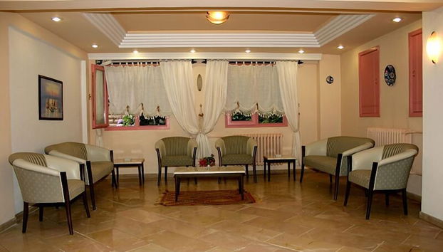 Sala de estar do lobby