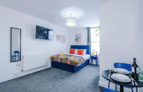 Jephsons Lodge Studio 6 - Town Centre Gem, Parking, WiFi & Free Netflix - Foto 8