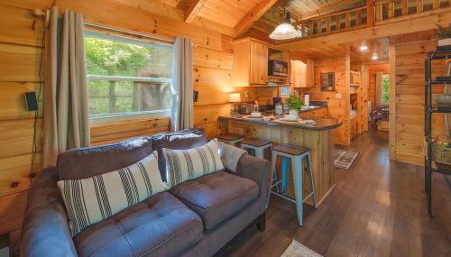 Thomas Cabin Forest Tiny Cabin With Hot Tub - Foto 4