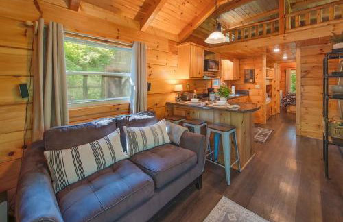 Thomas Cabin Forest Tiny Cabin With Hot Tub - Foto 4