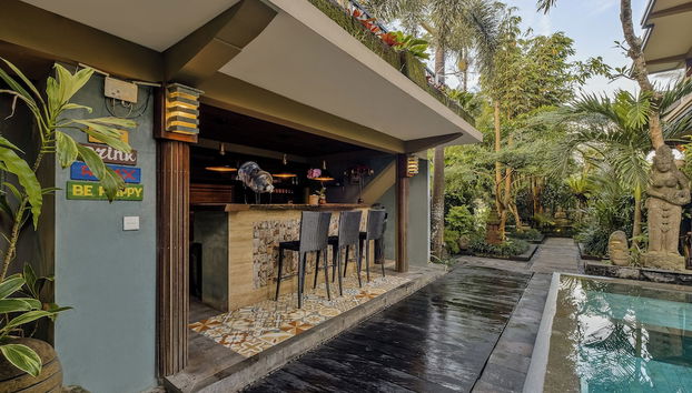 Kubu Rama Ubud Cottage - Foto 4, Salón en el vestíbulo