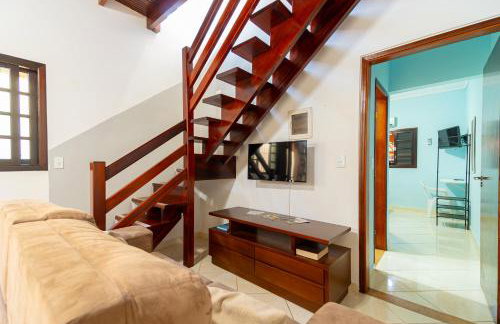 Casa Gomes com 3 suítes e ar-condicionado até 12 pessoas em Ubatuba Itaguá - Foto 9