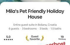 Mila's pet friendly holiday house with private beach place and sunbeds included - Photo 64