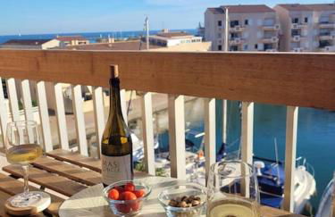 Béréa - Les Cormorans - Vue port et mer - Foto 1