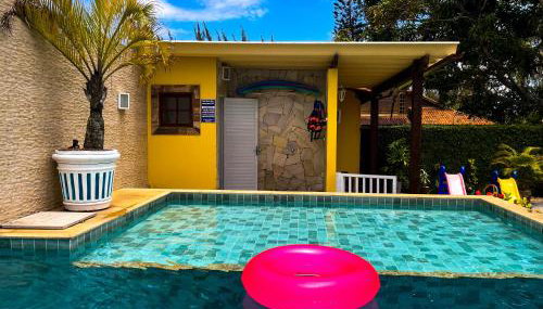 Recantos Pinheiros - Casa inteira, até 15 hóspedes - Piscina privativa, sinuca, ar condicionado e TVs nos 4 quartos - Condomínio Orla 500, lado praia - Unamar, Cabo Frio-RJ - Foto 4