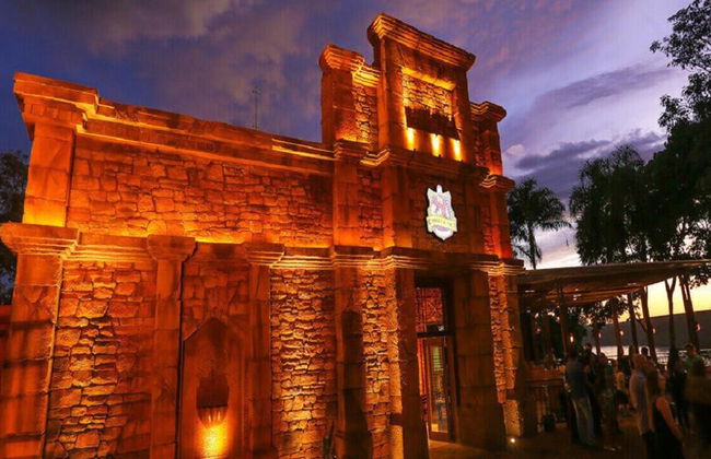 Dinner at Cabeza de Vaca Restaurant - With transport and Tickets to the 3 Borders Landmark - Photo 3
