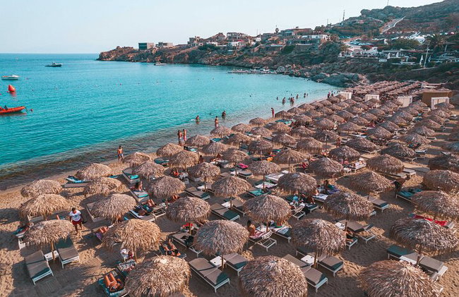 Tumbona Super Paradise Beach Mykonos Seaside (2da fila) - Foto 6