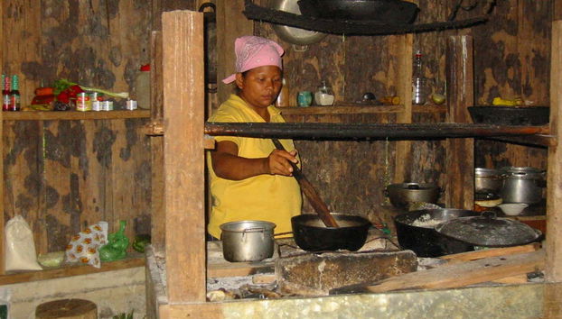 Préparation du déjeuner