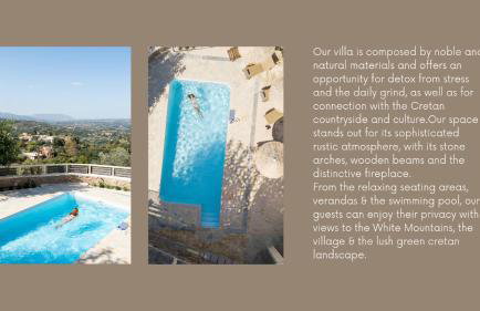 Prinus Country Retreat Apokoronas, heated pool, 13km from the sea - Photo 23