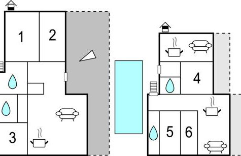 Six-Bedroom Holiday Home In Rogoznica - Foto 48