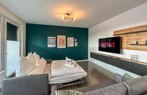 Design-Apartment - Bochum Zentrum - 2 Balkons - 118m2 - Netflix - Foto 10