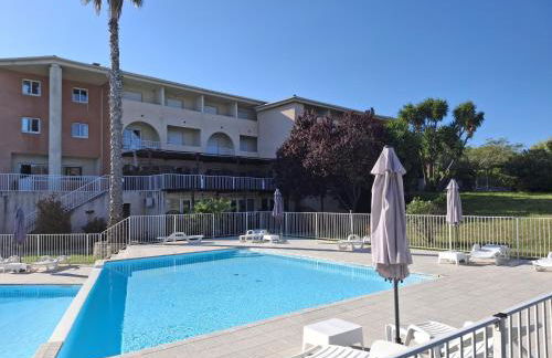 Studio 3 pers climatisé avec piscine à ST FLORENT - Foto 19