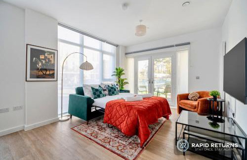 BRAND NEW! Modern & Spacious Serviced Apartments With FREE Parking & Gym by Rapid Returns - Professional Host - Foto 22