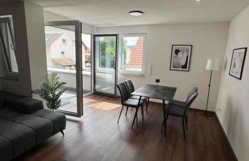 Jellys Apartment - 70qm - Balkon - Küche - Parken - 2x smart TV - King Size Bett - nur 5min zum Europa Park - Foto 29