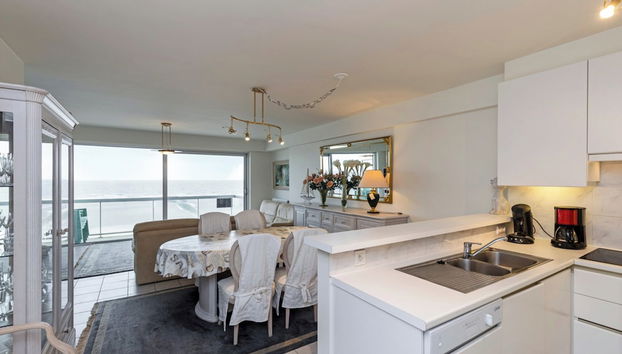 Apartment in Blankenberge With Sea Views - Foto 4, Cocina privada