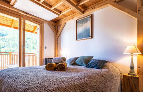 Chalet plein sud 10 personnes garage privé cheminée - Foto 9