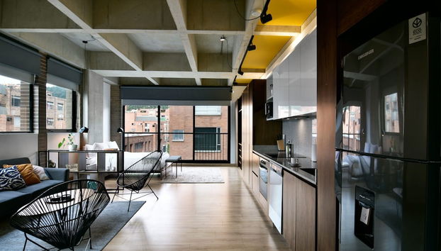 w Magnificent Loft in Parque 93 - Foto 5, Habitación