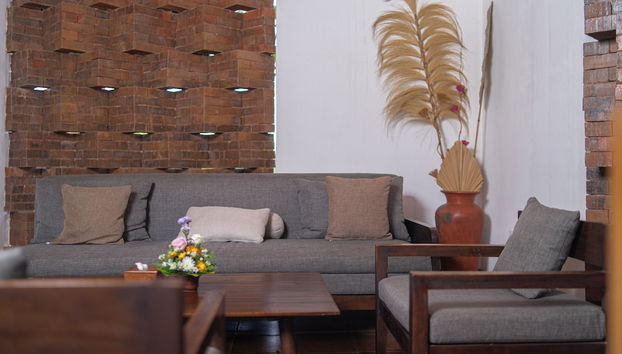 Zona de estar del vestíbulo