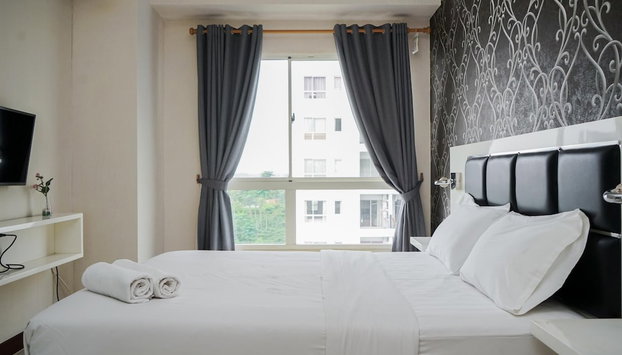 Modern And Nice 2Br Apartment Scientia Residence - Foto 2, Habitación