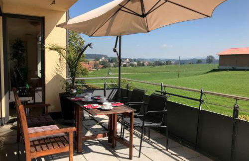 Ferienwohnung Seetraum - Hoch über dem See, großzügig mit großem Balkon - Foto 3