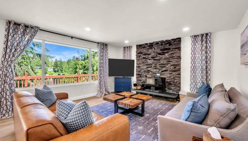 Exclusive Lakefront For 10 with Sauna Kayaks Peace - Foto 4