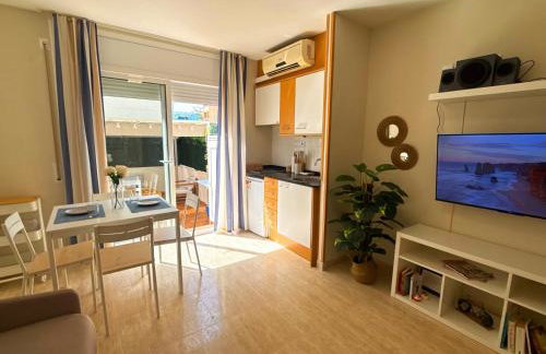 Apt con chill-out, piscina en la azotea a 5 min de la playa y parking privado - Foto 14