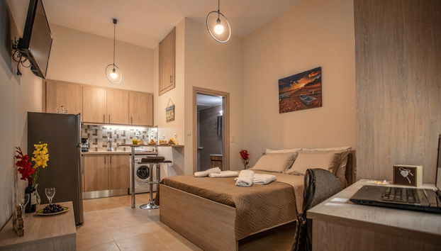 Galini Studio - Foto 5, Habitación