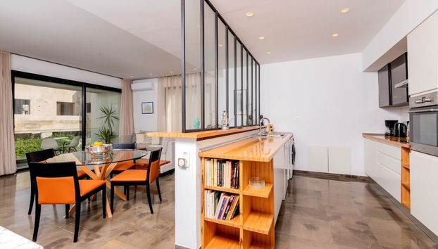 Zona de estar del vestíbulo