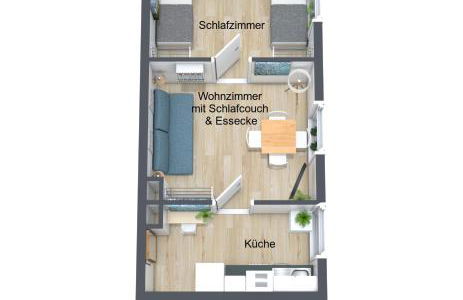 Dschungel Apartment, Netflix, Sonos, nahe Messe Düsseldorf, Helios Klinik, Innenstadt - Foto 23
