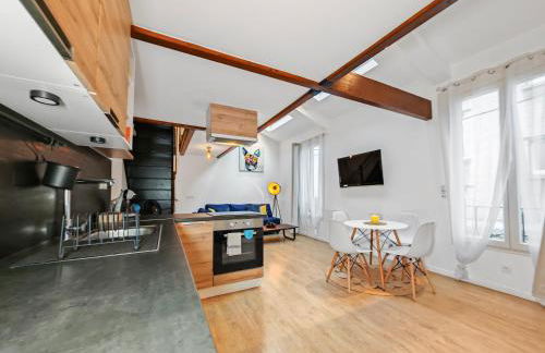 Loft Duplex à 2 min de Paris - Parking gratuit - Foto 13