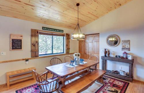 3 Mi to Fool Hollow Lake Cozy Cabin with Fire Pit - Foto 8