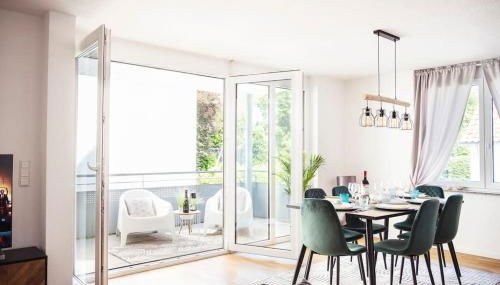 4-Zimmer-Apartment - Messe - Airport - Tiefgarage - 3-Schlafzimmer - Küche - Foto 2