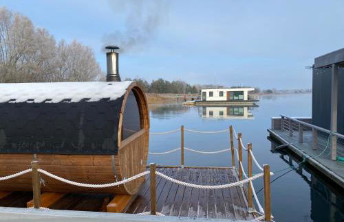 Schwimmende Ferienhäuser auf dem See - Spreewald - Foto 18