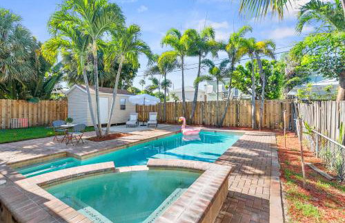 Boho Bliss 3BR Escape Pool & Backyard Oasis - Foto 21